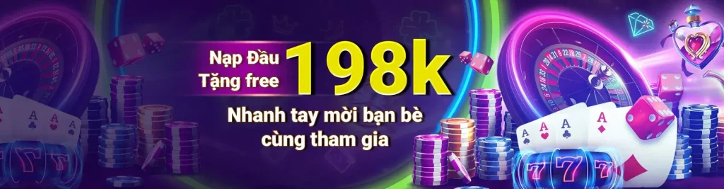 Mời bạn bè tham gia nohu nhận 198k